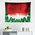 thumbnail image 1 of Christmas Tapestry, New Year Tree Surrounded by Surprise Boxes Noel Yuletide Concept Art Print, Fabric Wall Hanging Decor for Bedroom Living Room Dorm, 2 Sizes, Multicolor, by Ambesonne, 1 of 1