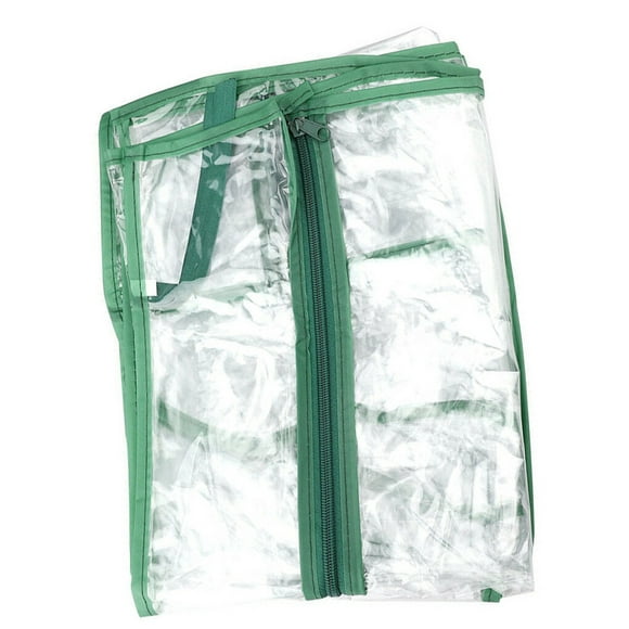 Garden Greenhouse Cover Plant Flower Growth House Heat Retaining Transparent PVC Waterproof Cover, 4-tier