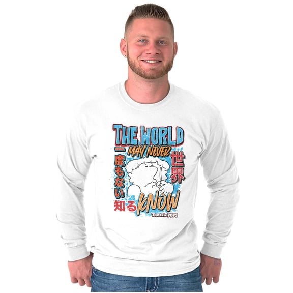 Mr Owl Kanji The World May Never Know Long Sleeve TShirt Men Women Brisco Brands S
