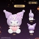 thumbnail image 3 of Nuevo regalo Sanrio muñeco de peluche suave Kuromi serie sorpresa negro y morado postura sentada decoración de habitación juguete niños regalo kawaii, 3 of 5
