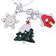 thumbnail image 4 of del Tema de Navidad Colgante de Árbol de Navidad Santa Claus Regalos para Mujeres Chicas CUTICAT  Llavero de Santa Claus, 4 of 7