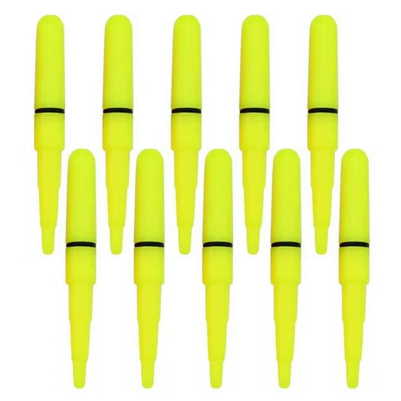10Pcs Fishing Rod Tip Glow Plugs-in Night Fishing Led Glow Light Feeders Bites Alarm Fishing Tackle Enduring