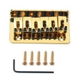 thumbnail image 2 of Guitarra Naiovety puente rígido profesionales niños principiantes repuesto resistente sillín negro ukelele accesorios instrumentos musicales Oro, 2 of 6