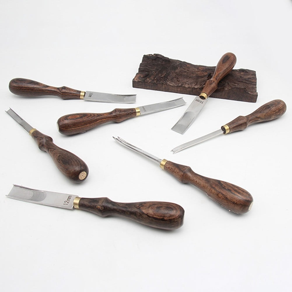 1pcs 4-16mm Diy Leather Edge Bevelers Wide Mouth Skiving Tool With Wooden Handle For DIY Leather Craft Professional