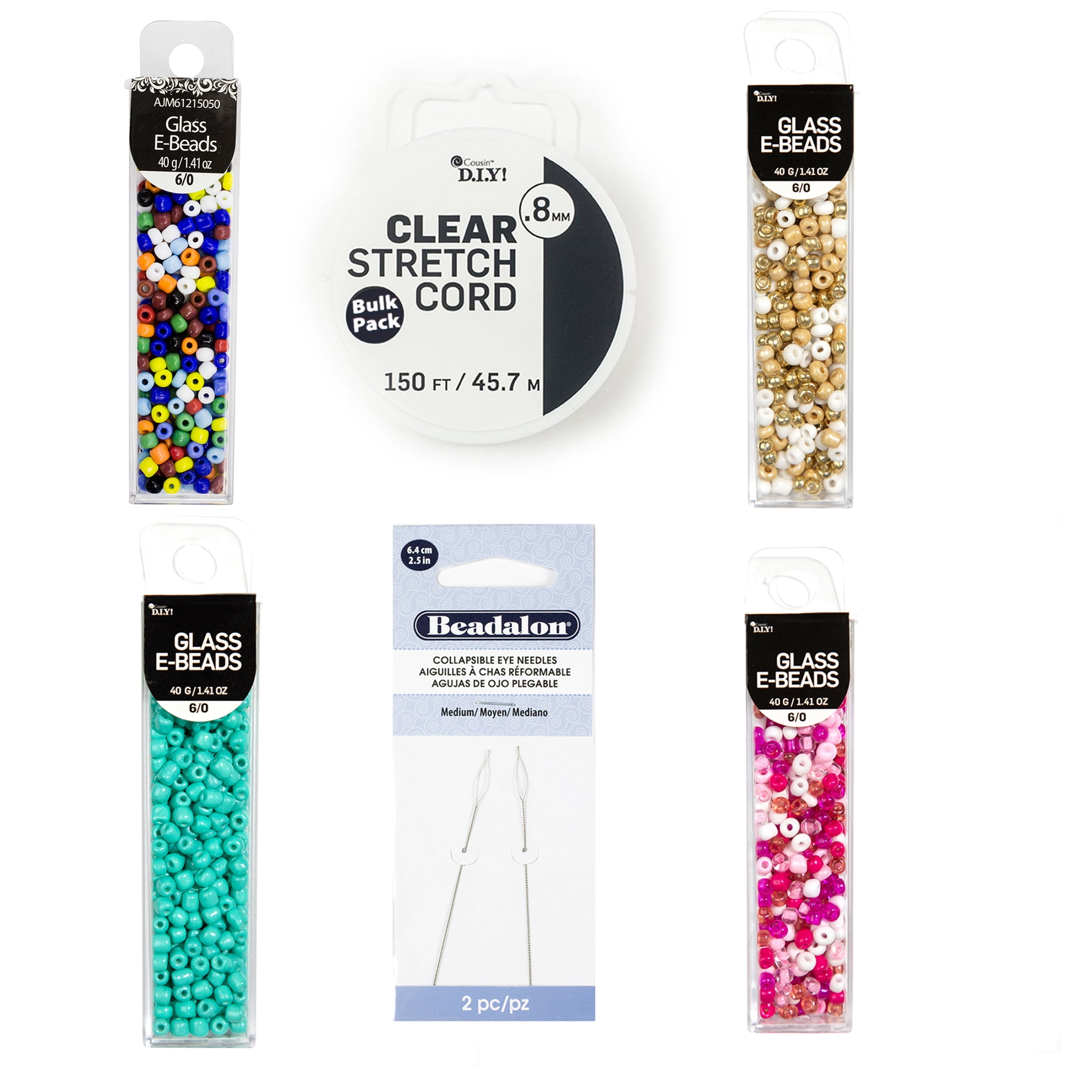 glass e beads walmart