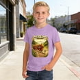 thumbnail image 4 of RTKFRFLM Boys' Cute Graphic T-Shirt Fashionable Short Sleeve Crewneck Summer Top for Kids Stylish Character Print Cotton Tee Comfortable Casual Everyday Wear for Active Youths Ages 3-13Y, 4 of 4
