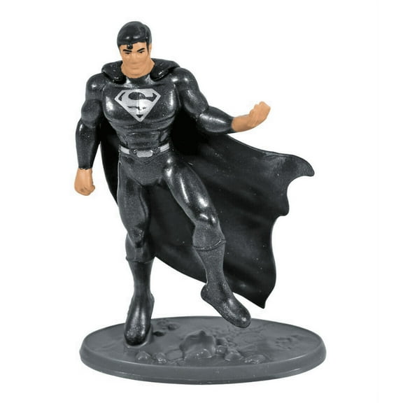 Justice League DC Micro 2" Superman (Black And Grey) Figurine