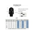 thumbnail image 4 of Gvmfive Women's Sexy Zipper V Neck Long Sleeve Drawstring Mini Dress, 4 of 4