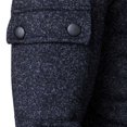 thumbnail image 4 of Brondbend Mens Sweat Suit Men Track Suits 2 Piece Set Long Sleeve Hoodie with Zipper Multiple Pockets Sweatshirt and Sweatpants Tracksuits Loose Fit Fall Winter Gym Workout Suits,Black, 4 of 7