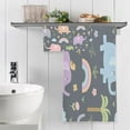 thumbnail image 5 of Dreamtimes Elephant Rainbow Bird Towel Set Quick Drying 1 Bath Towels 1 Washcloths Pure Cotton Highly Absorbent Towel for Bath Fitness, Bathroom, Sports, Yoga, Travel, 5 of 7