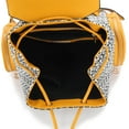 thumbnail image 6 of MKF Collection The Issah Backpack Stylish Vegan Leather, Spacious Design, and Versatile Handbag M Monogram Desing by Mia K.- Pink, 6 of 7