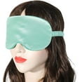 2 Pack Silk Eye Masks for Sleeping Blackout, Natural Mulberry Silk
