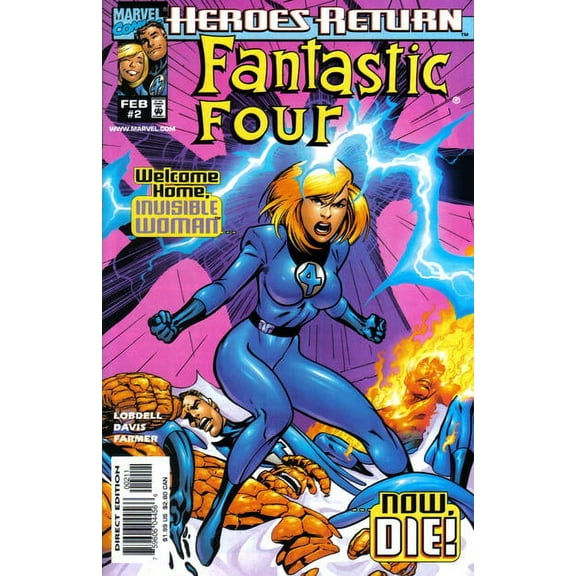 Fantastic Four (Vol. 3) #2 VF ; Marvel Comic Book