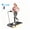 Silver Incline+Handle, variant on Yagud Walking Pad Treadmill with Handle Bar and Adjustable Incline, 3.8HP Portable Electric Treadmills with Wheels for Home, Home Treadmills with Incline, 0.5-3.8MPH, Bright Red