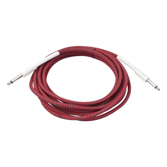 Guitar Cable Electric Instrument Cable Bass Cord 6.35mm Straight to Straight for Electric Guitar Bass