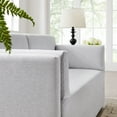 thumbnail image 4 of Modway Linden Upholstered Heathered Chenille Sofa in Newsprint, 4 of 9