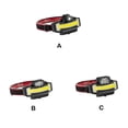 thumbnail image 3 of Soidarity Linterna frontal regulable de 5 modos, linterna frontal portátil recargable, lámpara ajustable de 90 grados para exteriores para senderismo y carpas 5 mazorcas Soidarity OD029483-03, 3 of 6