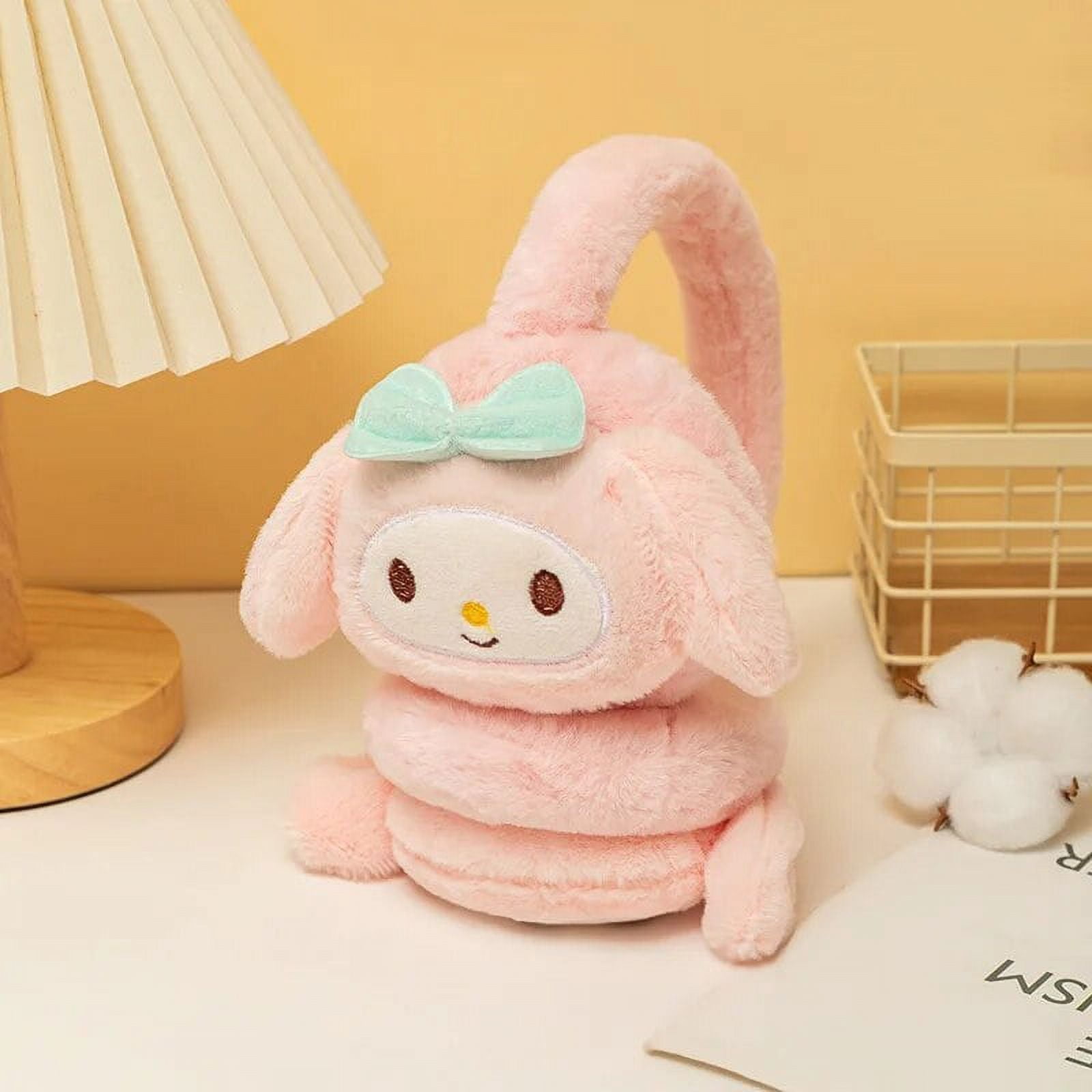 Sanrio Kuromi My Melody Cinnamoroll Earmuffs Soft Plush 