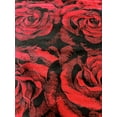 thumbnail image 5 of Rose Rug 5x7 Cute Plush Flower Roses Shaped Rug Girly Area Rugs forBedroom Floor Living Room Carpet 307 (Red, 5' x 7'), 5 of 6