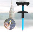 thumbnail image 4 of Herramienta extractora para quitar anzuelos de pesca, separador de anzuelos de pesca portátil y fácil de apretar, extractor de anzuelos de pesca de aluminio para, 4 of 5