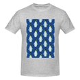 thumbnail image 4 of Bingfone Beautiful King Penguin Pattern Men'S Loose Fit Short-Sleeve Pocket T-Shirt, 4 of 7