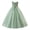 Sage Green, variant on IDOPIP Butterfly Flower Girl V-Back Bow Dress for Kid Wedding Pageant Party Shiny Bownkot V-backless Tulle Dress Wedding Bridesmaid Pageant Party Long Maxi Gown 3-4 Years Pink
