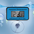 thumbnail image 4 of LCD Digital Aquarium Thermometer with Suction Cup Fish Tank Water Electronic Thermometer Measurement, 4 of 6