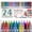 24 Colors, variant on Vintage Colored Fineliner Needle Pens - 0.5mm Waterproof Pigment Ink Micro Detail Drawing Markers for Architectural Design, Illustration, Sketching & Outlining, Assorted Retro Color Set