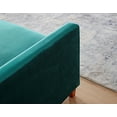 thumbnail image 3 of Uspridefurniture Gerame 79.5'' Velvet Square Arm Sofa,Green, 3 of 5