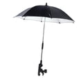 thumbnail image 4 of Sombrillas para silla de playa, universales, para cochecito de bebé, para jardín, patio y exterior. Negro, 4 of 8