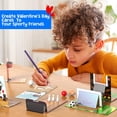 thumbnail image 6 of Valentines Day Gifts for Kids - 30 PCS Mini Sports Ball Eraser Valentines Cards for Kids Classroom - Valentine Exchange Prizes for Girls Boys School Class Classroom Fidget Sensory Stationery, 6 of 7
