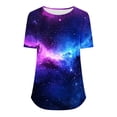 thumbnail image 7 of White Summer Tops for Women Short Sleeve Tshirts Shirts Graphic Vintage Summer Graphic Tees for Women 2025, 7 of 7