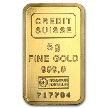 Credit Suisse 5 Gram Gold Bar Statue Of Liberty 5 Gram Gold Bar Credit Suisse Statue Of Liberty