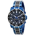thumbnail image 1 of Invicta Men's 17256 Pro Diver Black Carbon Dial Tri-Tone Bracelet Chronograph Watch, 1 of 3
