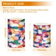 thumbnail image 6 of Yayeee Flameless Candles with Remote Flickering Battery Operated Multi Color Changing, White Colorful Circles, 6 of 7