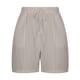 thumbnail image 4 of Karight Linen Shorts for Women High Waisted Lightweight Casual Summer Drawstring Short Pants Beach Vacation Outfit W Pockets, 4 of 7