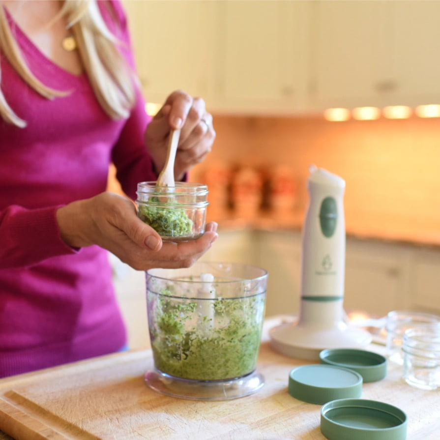 sage baby puree and blend