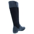 thumbnail image 2 of Karen Scott Womens Delie2 Faux Leather Colorblock Riding Boots, 2 of 2
