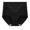 Black, variant on Joau Women's Cotton Underwear High Waisted Tummy Control Postpartum Underwear Full Coverage Briefs Soft Stretch Ladies Panties