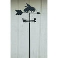 thumbnail image 1 of The Lazy Scroll beein Honey Bee Garden Mount Weathervane, 1 of 1