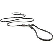 EzyDog Luca All-in-One Slip Collar Climbing Rope Dog Leash Combo - Best Dog Lead for Control, Training, Correction, and Exercising - Perfect for Small Dogs (Lite, Black)
