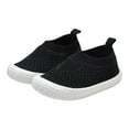 thumbnail image 5 of MYShe Toddler Tennis Shoes Boys Girls Children's Casual Shoes Boys Breathable Non-Slip Light Sneakers Unisex Luminous Sneakers for Girls Sport Running Shoes,Black,Size 10, 5 of 7