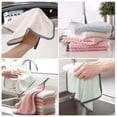 thumbnail image 5 of 10PCS Non-stick Oil Pineapple Dish Cloth Household Cleaning Cloth (White), 5 of 6