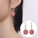 thumbnail image 3 of Pendientes europeos y americanos pendientes de resina de cristal pendientes conjunto de pendientes, 3 of 6