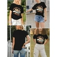 thumbnail image 6 of XCHQRTI Western Shirts Women Graphic Tees Casual Cowboy Rodeo Tshirts Desert Cactus Vintage Short Sleeve Tee Tops, 6 of 8