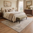 thumbnail image 5 of GENIMO 2'x6' Runner Rug, Washable Non Slip Soft Vintage Persian Hallway Runner for Kitchen Entryway Laundry Room, Dusty Beige, 5 of 7