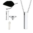 thumbnail image 6 of Cuboid Urn Necklaces, for ,with Tools ,Locket Pendant, Decorative Handmade Stainless Steel Memorial Keepsake Pets Urn, 6 of 8