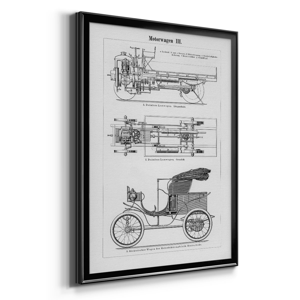 Industrial Motorcar Premium Classic Framed Print - Ready to Hang