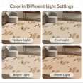 thumbnail image 5 of ODIKA 8'x10' Ivory Beige Modern Geometric Stacked Stone Washable Area Rug Contemporary Abstract Balanced Rock Formation for King Size Bedroom Under Bed, Master Suite, Non-Shedding, Easy Care, 5 of 5