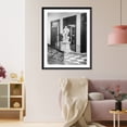 thumbnail image 3 of Historic Framed Print, [Statue of Spanish navigator inside building, Manila, P.I.], 17-7/8" x 21-7/8", 3 of 9